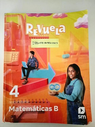 Matemáticas B, 4 secundaria, Revuela