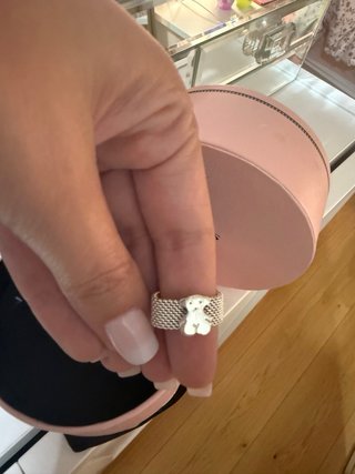 Anillo Tous Malla Oso Talla 10
