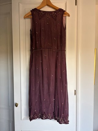 Vestido Massimo Dutti bordado