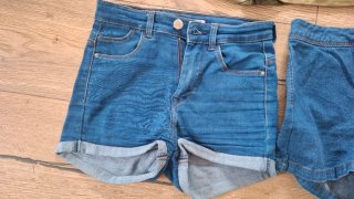 Lote 5 Pantalones Cortos Vaqueros. Talla 32.