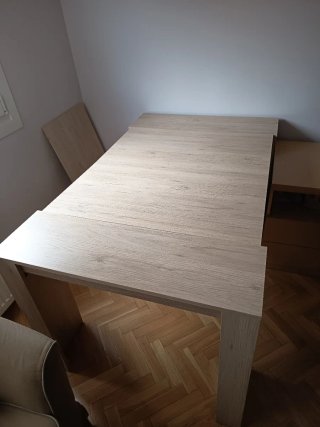 Escritorio extensible madera hasta 2,40m