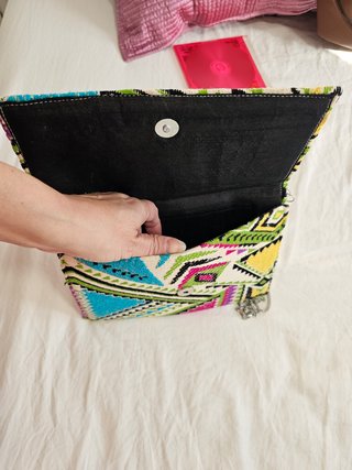 Bolso de tela étnico T.U.