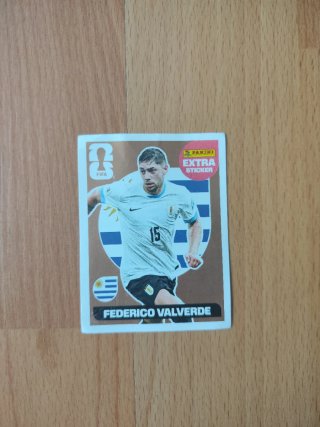 Cromos Valverde Extra Bronce Panini FIFA