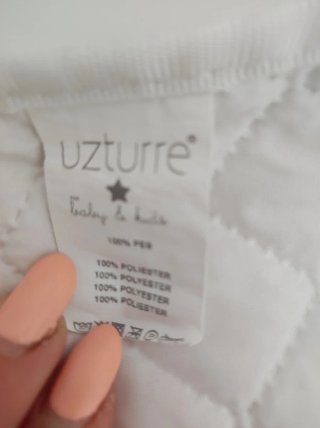 Cambiador portátil bebé rosa Uzturre