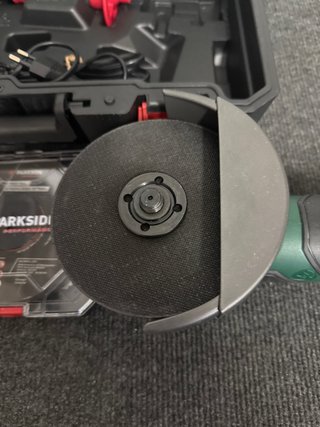Parkside 20V Amoladora Angular + Batería y Cargado
