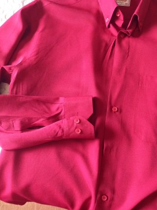 Camisa Hombre Fiesta Roja