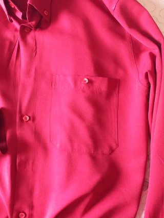 Camisa Hombre Fiesta Roja