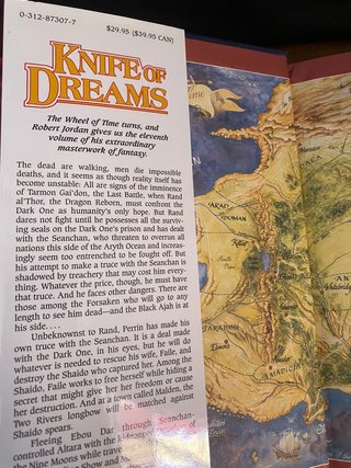 Knife of Dreams 1st Wheel of Time 11 Robert Jordan
