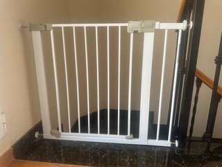 Puerta de seguridad escalera para bebes
