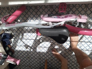 Bici Decathlon niña 4-6 años. Freno un poco suelto