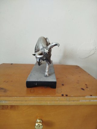 Figura Toro Metálica Decorativa