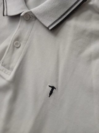 Polo Trussardi Bianco Uomo Taglia M