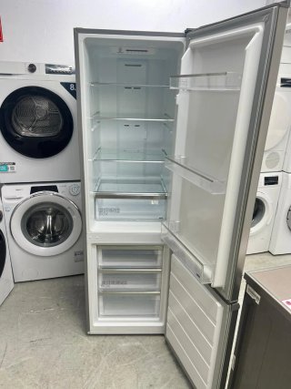 Nevera marca Midea plateada con garantía trasporte