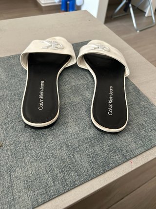 Sandalias Calvin Klein Blancas