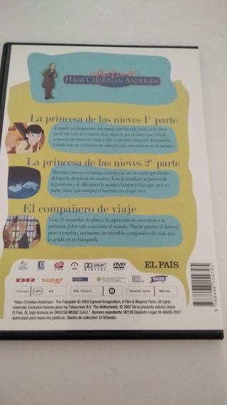DVD Cuentos Hans Christian Andersen