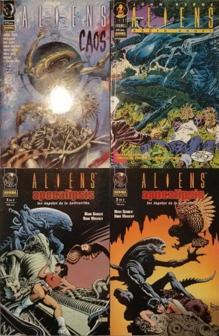 Cómics de Aliens: Earth Ángel, Apocalipsis y Caos