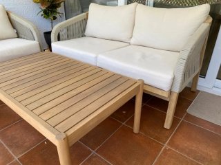 Conjunto Muebles Exterior: Sillones y Mesa