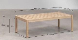 Conjunto Muebles Exterior: Sillones y Mesa