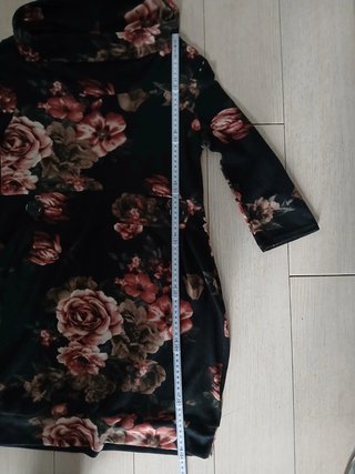 Vestito floreale Chicorée morbido - Taglia M
