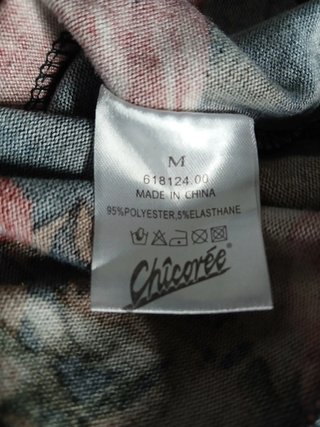 Vestito floreale Chicorée morbido - Taglia M