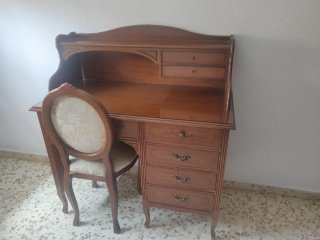 Dormitorio juvenil clásico madera alta calidad
