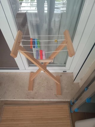 Tabla de planchar infantil de madera