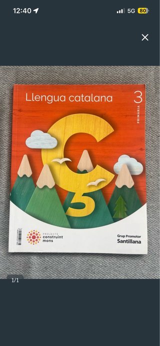 pack dos llibres 3r primaria mates i català