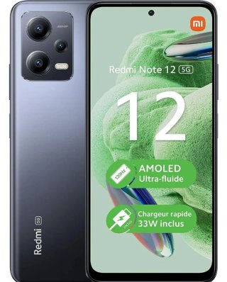 Xiaomi Redmi Note 12 128 GB Negro.