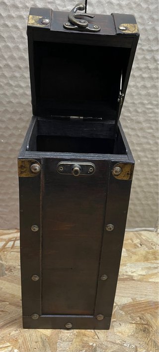 Caja de madera para botella de vino