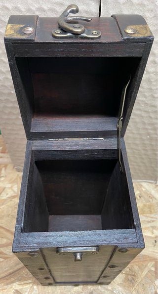 Caja de madera para botella de vino