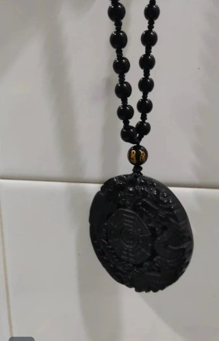 Colgante PIXIUS Obsidiana Dragón Yin Yang