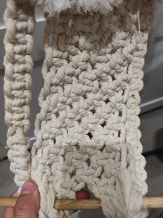 Búho Macramé Decorativo
