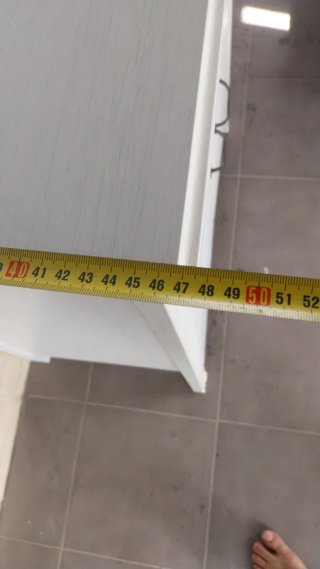 Alacena blanca/gris beta de madera