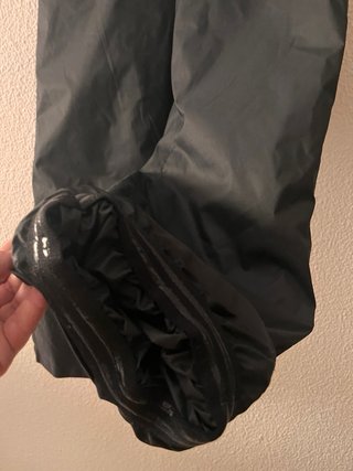 Pantaloncini da sci per bambini grigio scuro