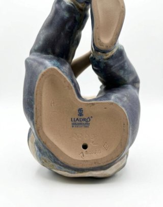 Figura Lladró niño marinero porcelana