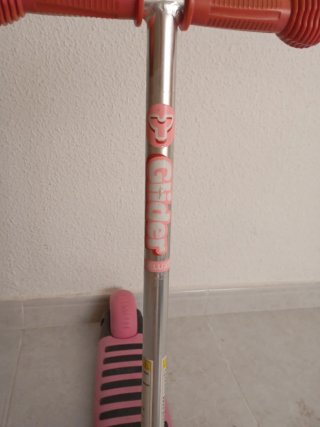 Patinete 3 ruedas infantil rosa