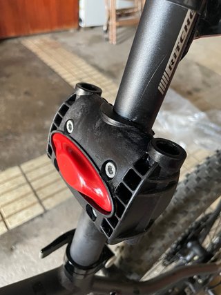 Silla niño bicicleta naranja