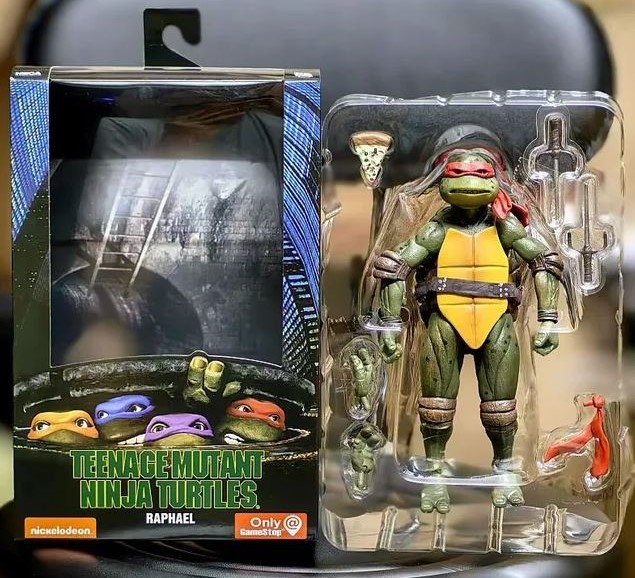 Set 4 Figuras Tortugas Ninja TMNT