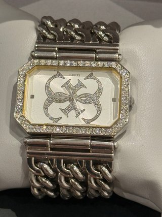 Reloj Guess Mujer Pulsera Cadena Diamantes