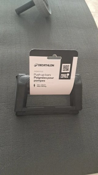 Kit de ejercicio: pesa rusa, rueda abdominal