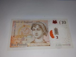 Biglietto da 10 sterline inglesi