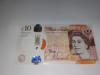 Biglietto da 10 sterline inglesi