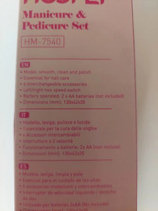 Fresa per unghie
