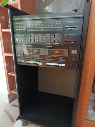 Equipo de música Amstrad vintage