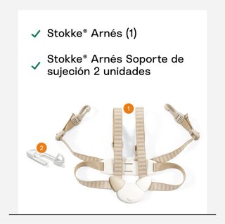 Arnés para trona Stokke Tripp Trapp