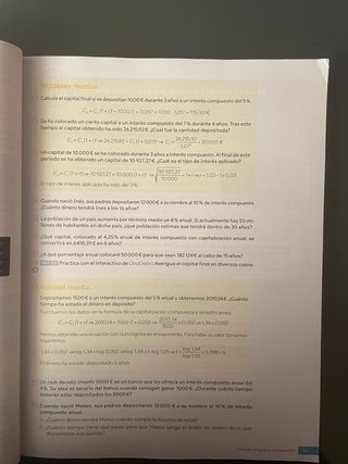 Matemáticas B, 4 secundaria, Revuela