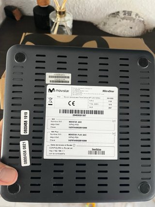 Router Movistar MitraStar GPT-2541GNAC Fibra Óptic