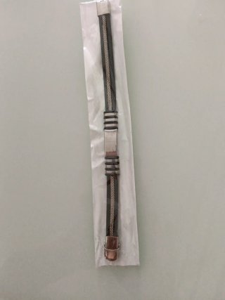 Pulsera Hombre Silicona y Acero