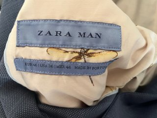Traje Zara Man Talla M Azul