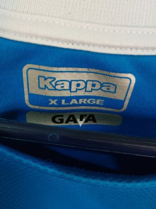 Sudadera Entrenamiento Deportivo Kappa Azul/Blanco